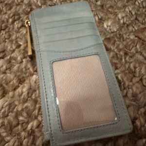 Chic Blue Card Holder Wallet